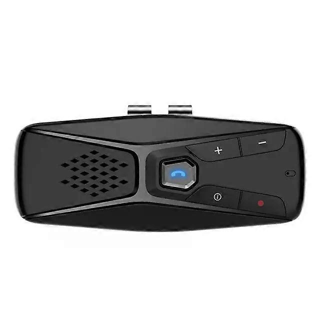 Sun Visor Wireless Bluetooth 5.0 Car Handsfree Speakerphone Car Kit Wireless with Microphone Auto Power On / Connect