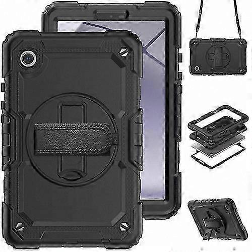 Silicone and PC Case with Shoulder Strap for 10.4 Inch Tablets