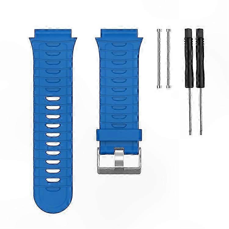 Silicone Replacement Band with Spring Bar and Screwdriver for Garmin Forerunner 920XT Watch