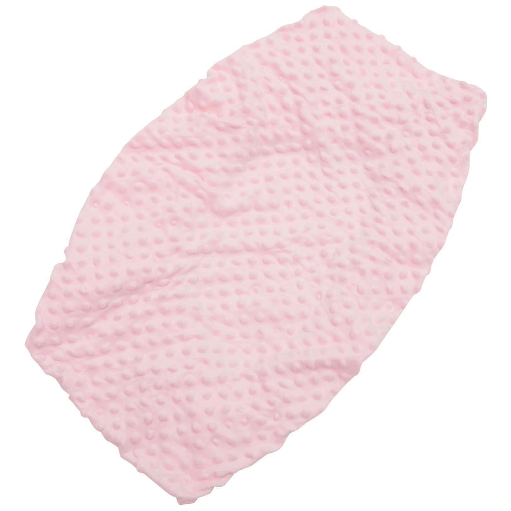 Soft Breathable Fitted Sheet Nursing Pad Baby Changing Mat Pink Bassinet Sheets 82x41x8 cm