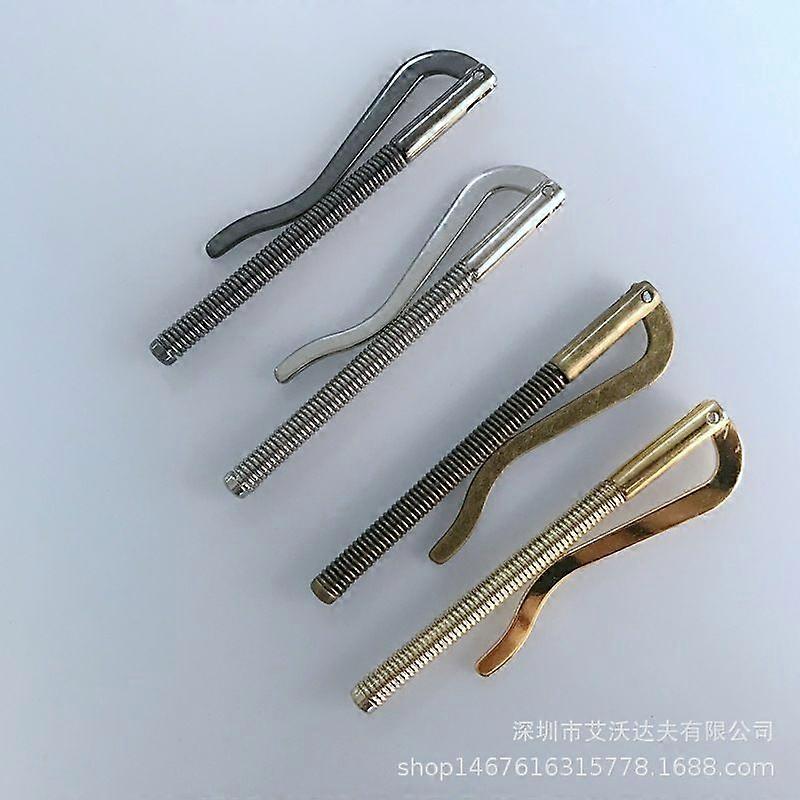 8pcs Wallet Clip: Spring Metal Money Clip Insert Bar For Diy Bifold Wallets Credit Card Holder - Replacement Insert Bars