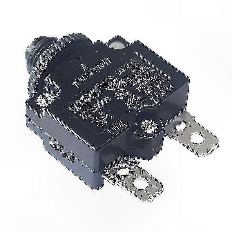 Miniature Circuit Breaker with Waterproof Cap, 3A-30A Overload Protector Switch for Motor Protection