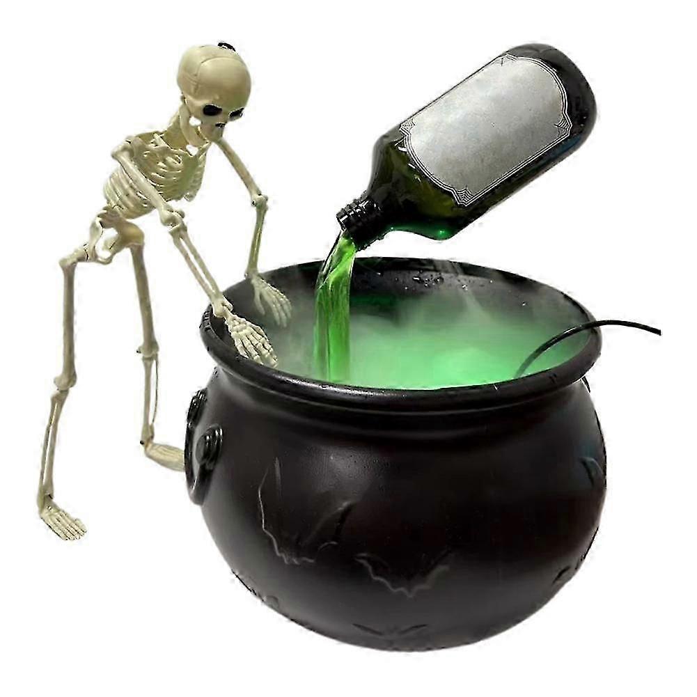 Halloween Decoration Magic Floating Potion Bottle Diffuser Black Bat Bucket -CHW