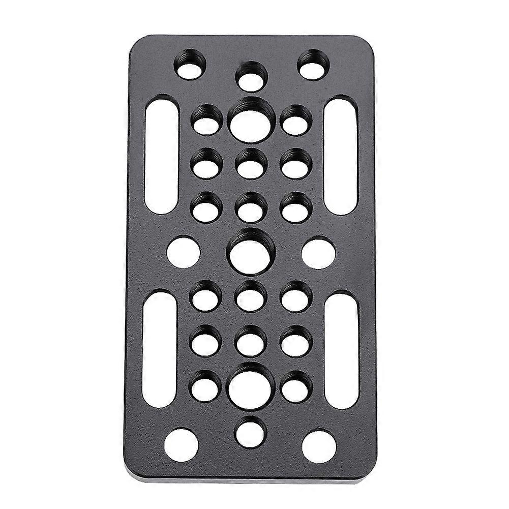 Tripod Holder Adapter Plate with 1/4" 3/8" Threaded Holes Accessories