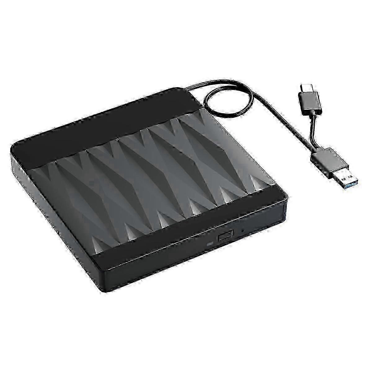 External BD Burner Compatible with Laptops/Desktops 24x CD 8x DVD