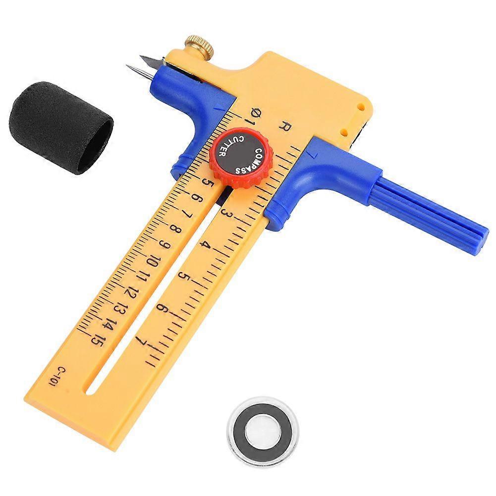 Adjustable Compass Circle Cutter Round Draw Picture Cutting Knife Tool