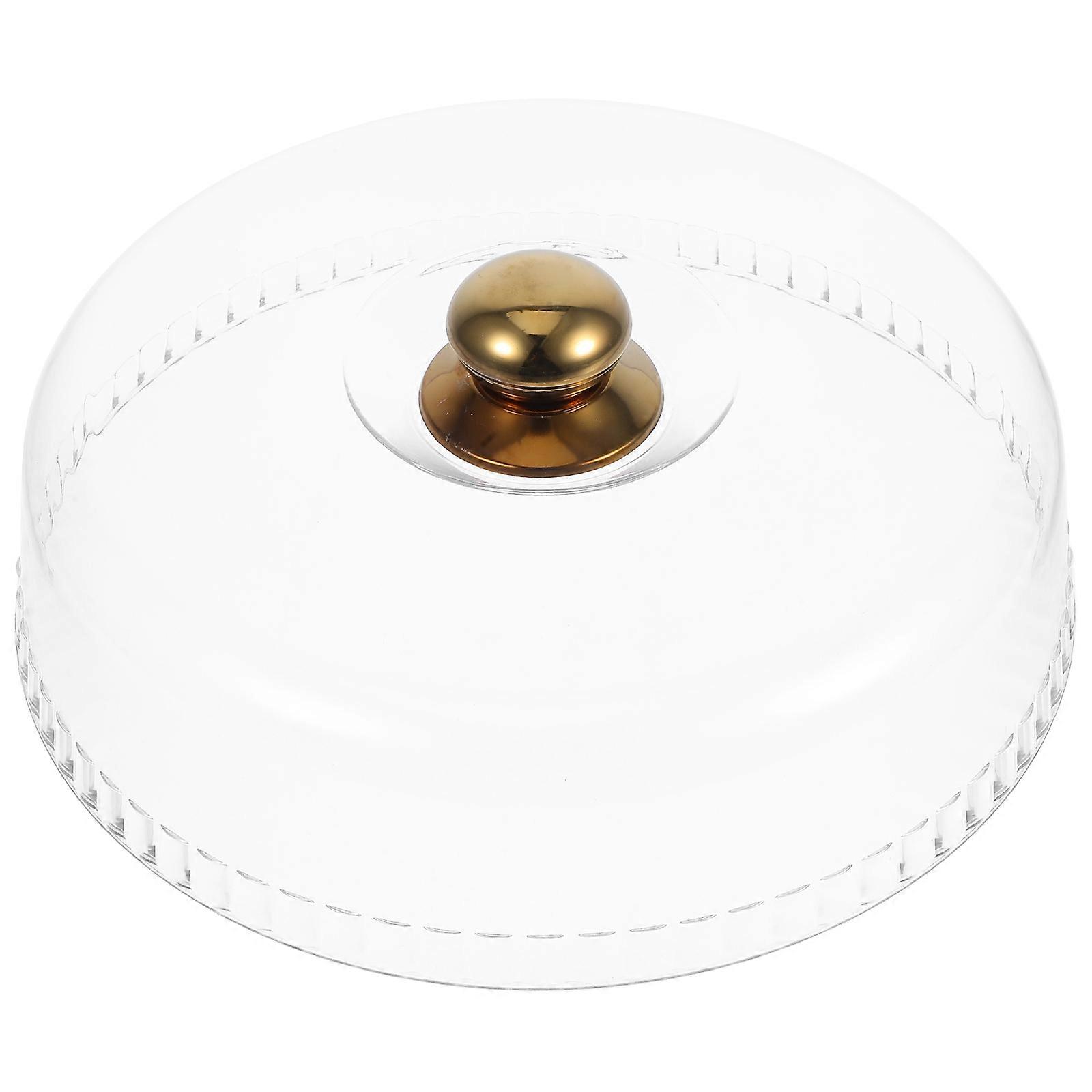 Household Cake Dome Clear Dessert Dome For Everyday Use 30Cm With Sealing Ability 1Set