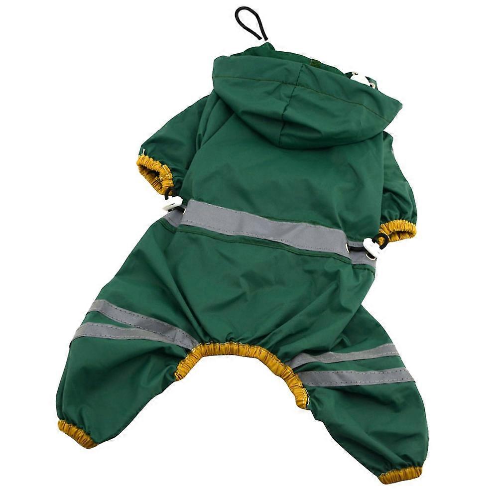 Xiaogou Raincoat Dog Rain Slicker Waterproof for Puppies Single-Layer