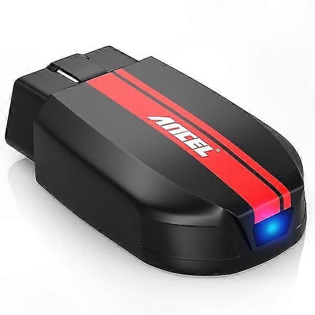 Bluetooth OBD2 Car Diagnostic Scanner with Battery Test and Fault Code Reader Functionality