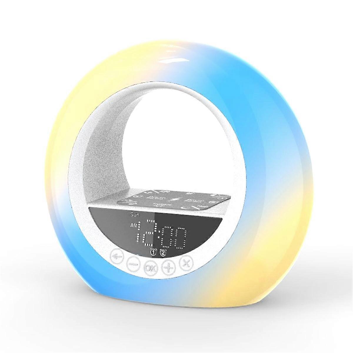 Sunrise Alarm Clock Wake Up Light Clock with Night Light Desk Clock