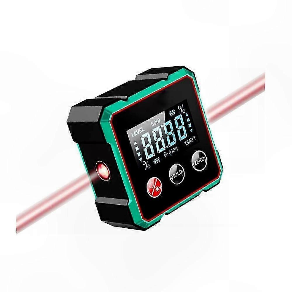 Magnetic Digital Angle Finder with Laser Function, Electronic Angle Measuring Tool