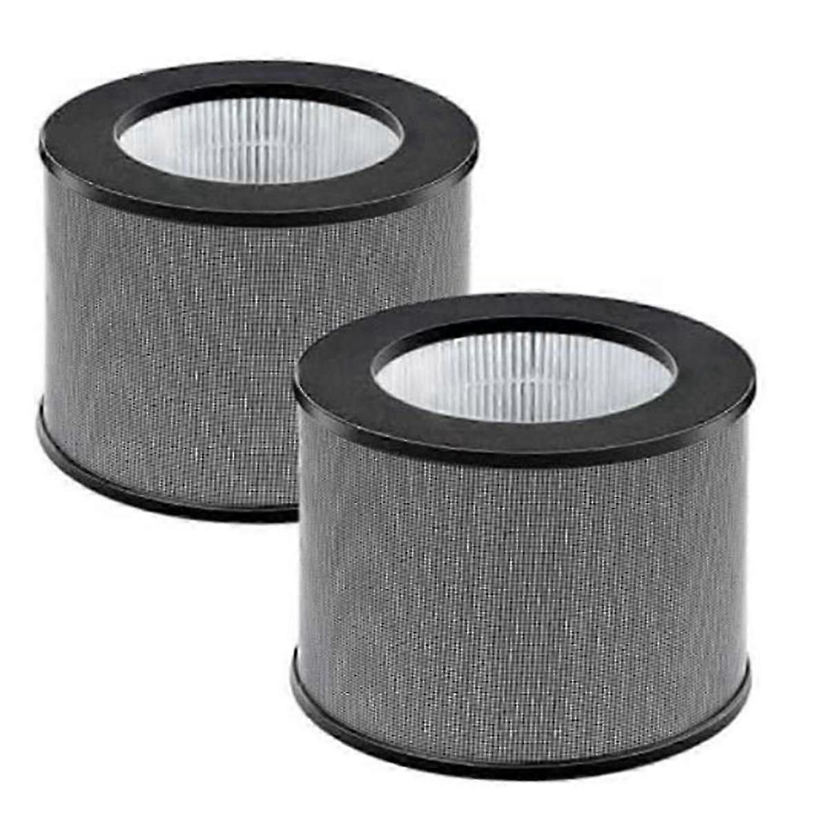 2 Pack Replacement Filter for TaoTronics TT-AP006 Air Purifier, 3-In-1 H13 True HEPA Filter and Act