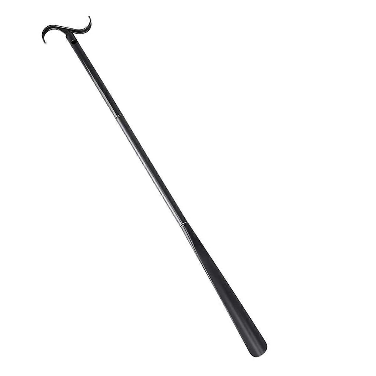 عصا خلع الملابس مع بوق الحذاء مع أداة إزالة الجورب ، مساعدات خلع الملابس الممتدة القابلة للتعديل للأحذية والجوارب والقمصان