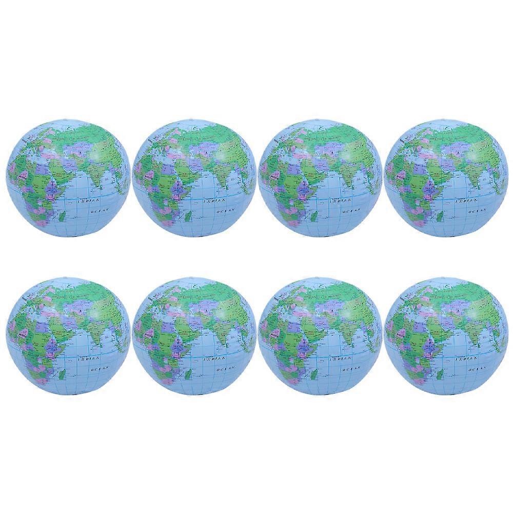 PVC Inflatable Globe Ball Beach Toy for Playing Use 24Pcs Set