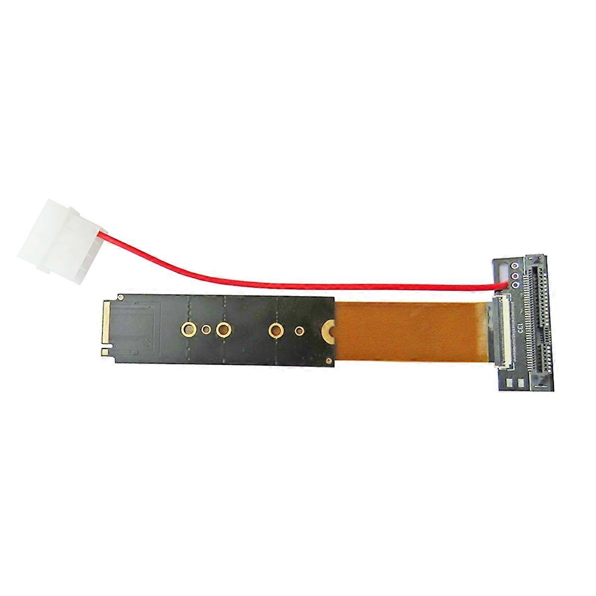 U.2 Interface U.2 to M.2 NVMe NGFF Key-M M2 Adapter Riser Card Converter FPC Cable for 2.5 Inch NVMe