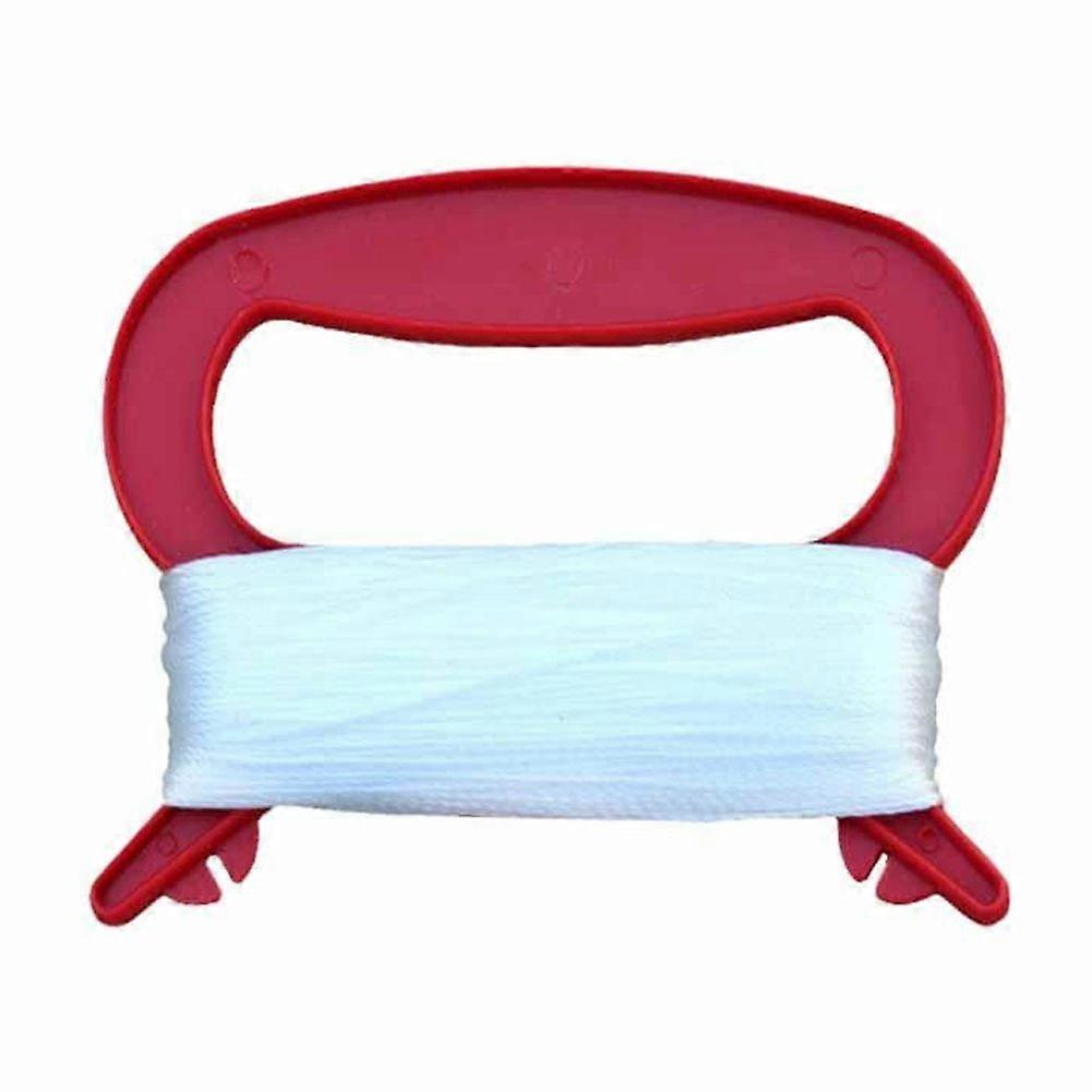 HFLWYWD 30/100M Kite Line Reel String D shaped Plastic Nylon Thread handle> Flying