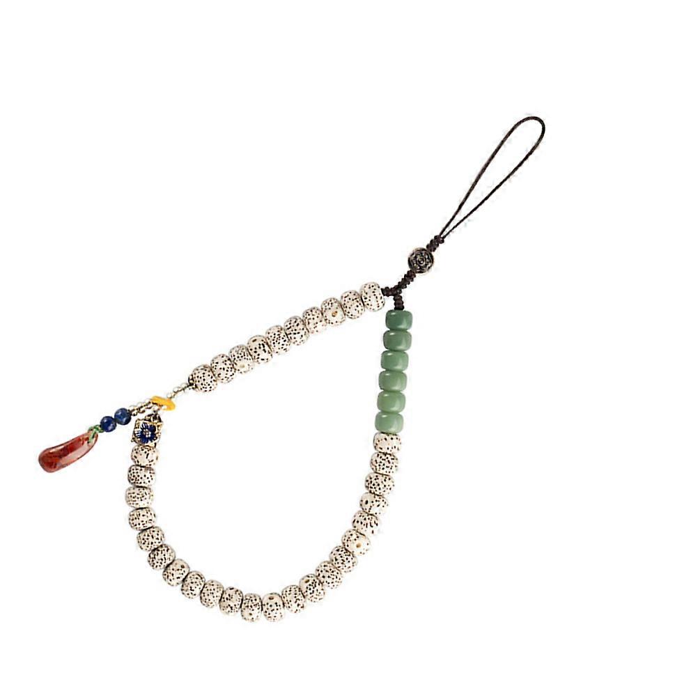 Mobile Phone Chain Wooden Wrist Lanyard for Cellphone Use 2Pcs