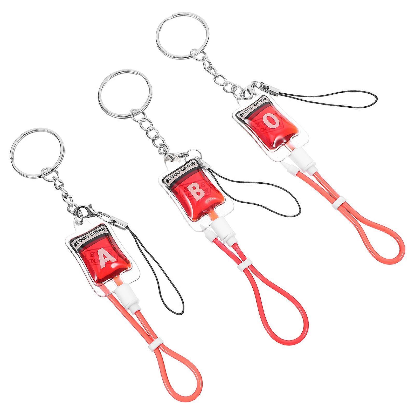 Keychain Halloween Keyring for Decoration 6Pcs Set