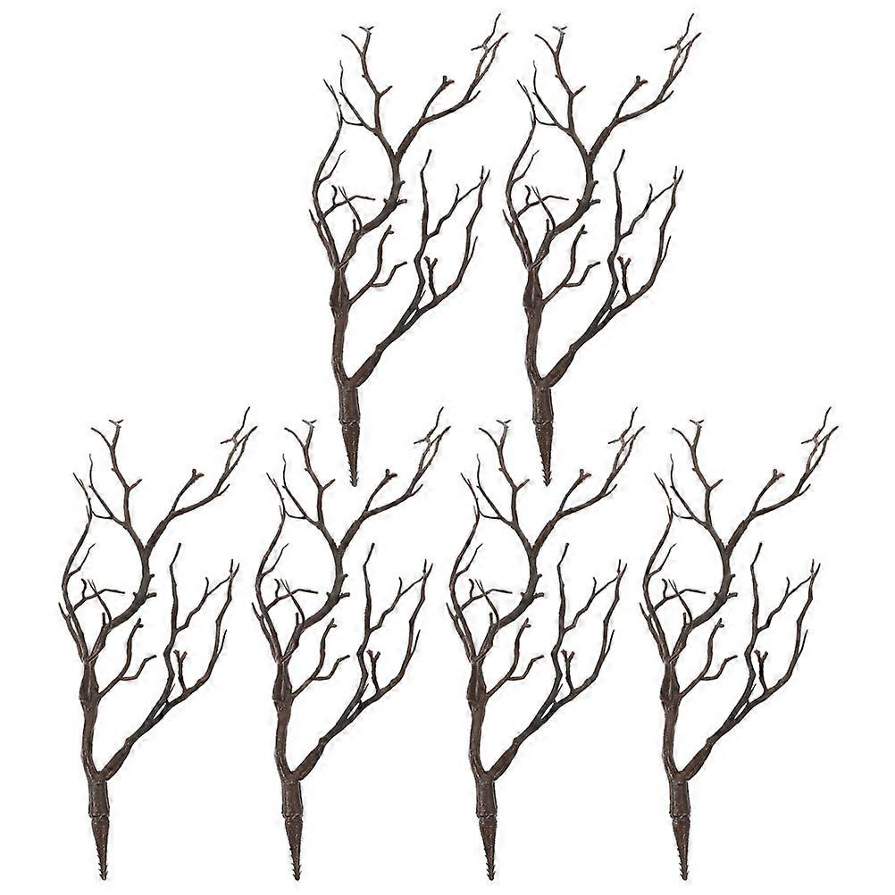Brown Artificial Branch Shaped Decorative Plant Twigs For Home Decoration And Party Functions 30 Pcs