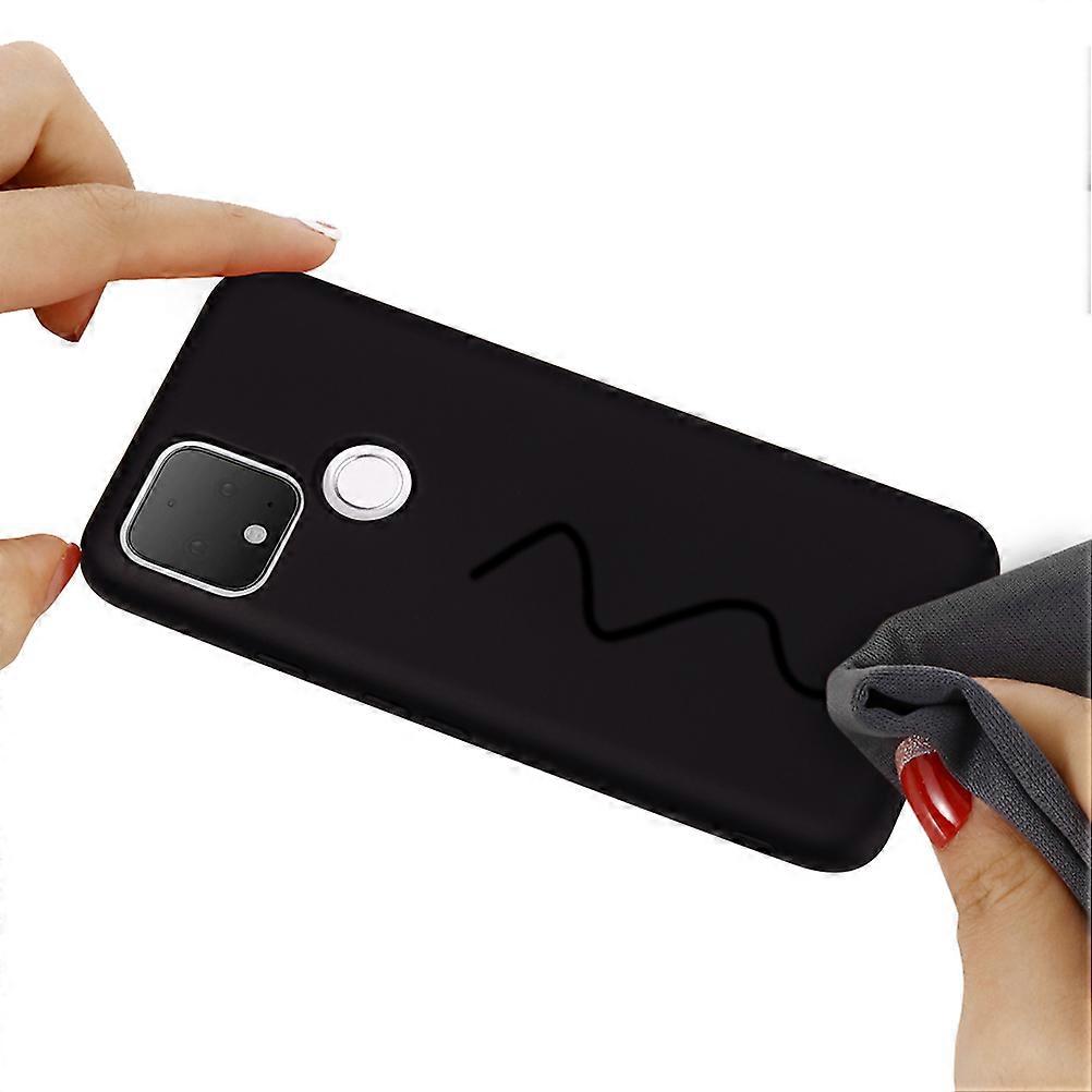 Liquid Silicone Phone Shell For Pixel 4A Shockproof Case 1Pack Daily Use