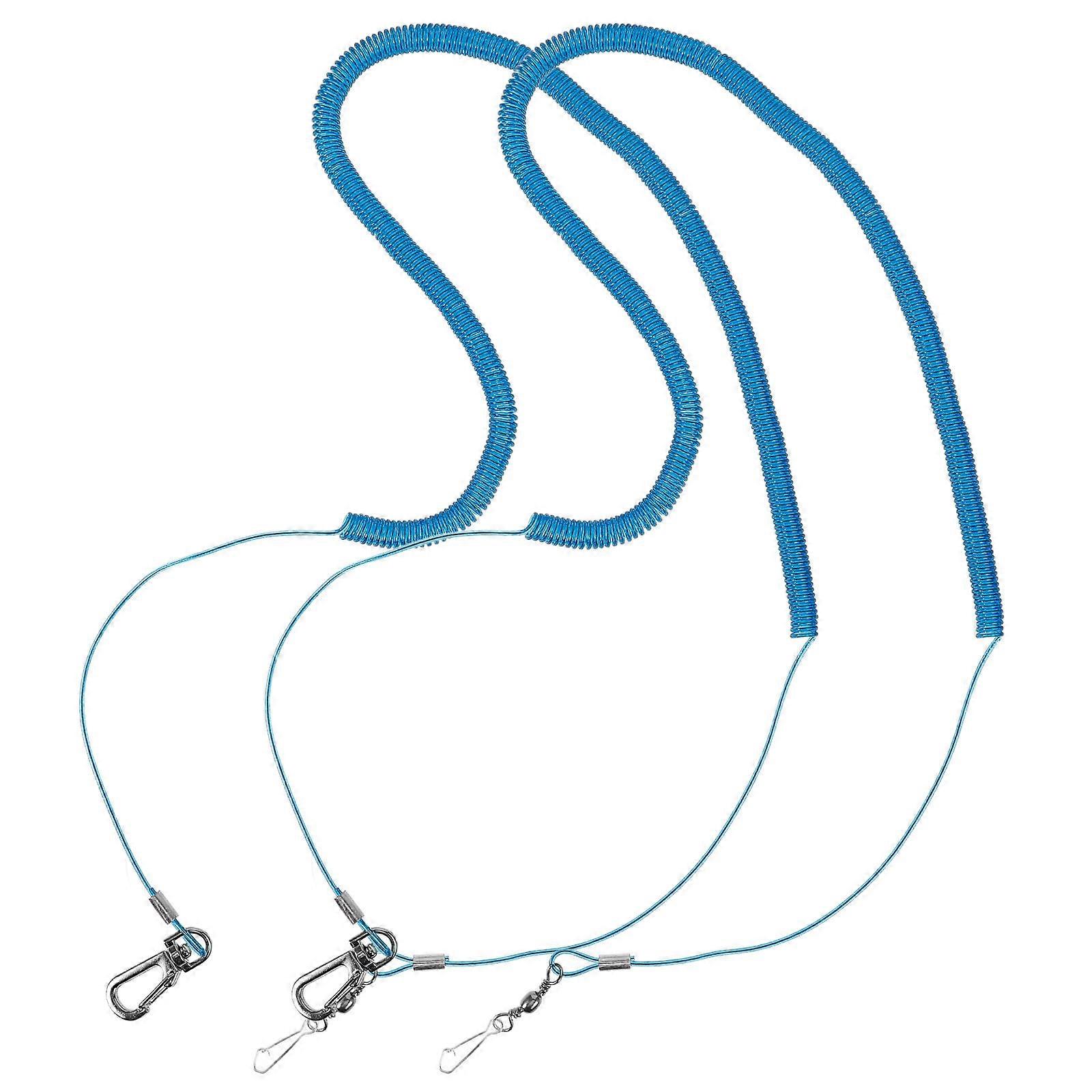 Parrot Foot Ring with Elastic Leash Birds Leash for Training 10Pcs