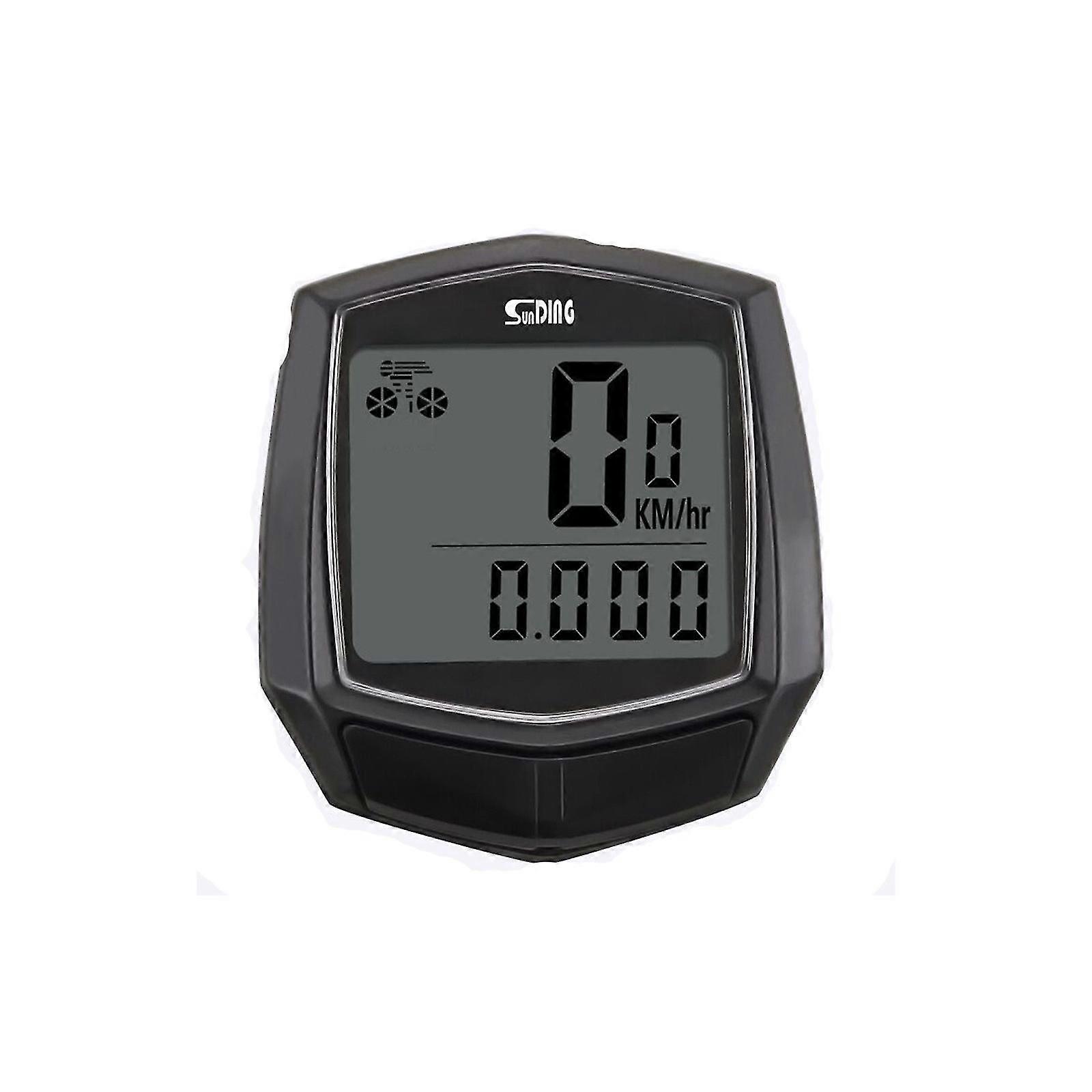 Fahrrad wasserdicht verdrahtete Multifunktions-Fahrrad LCD-Computer Tachometer Radfahren O