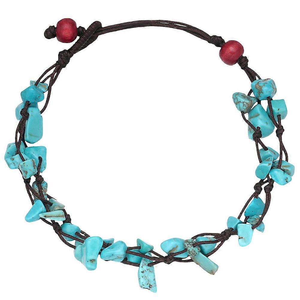 Ankle Chain Durable Rope for Decoration 2Pcs Green Creative Anklet