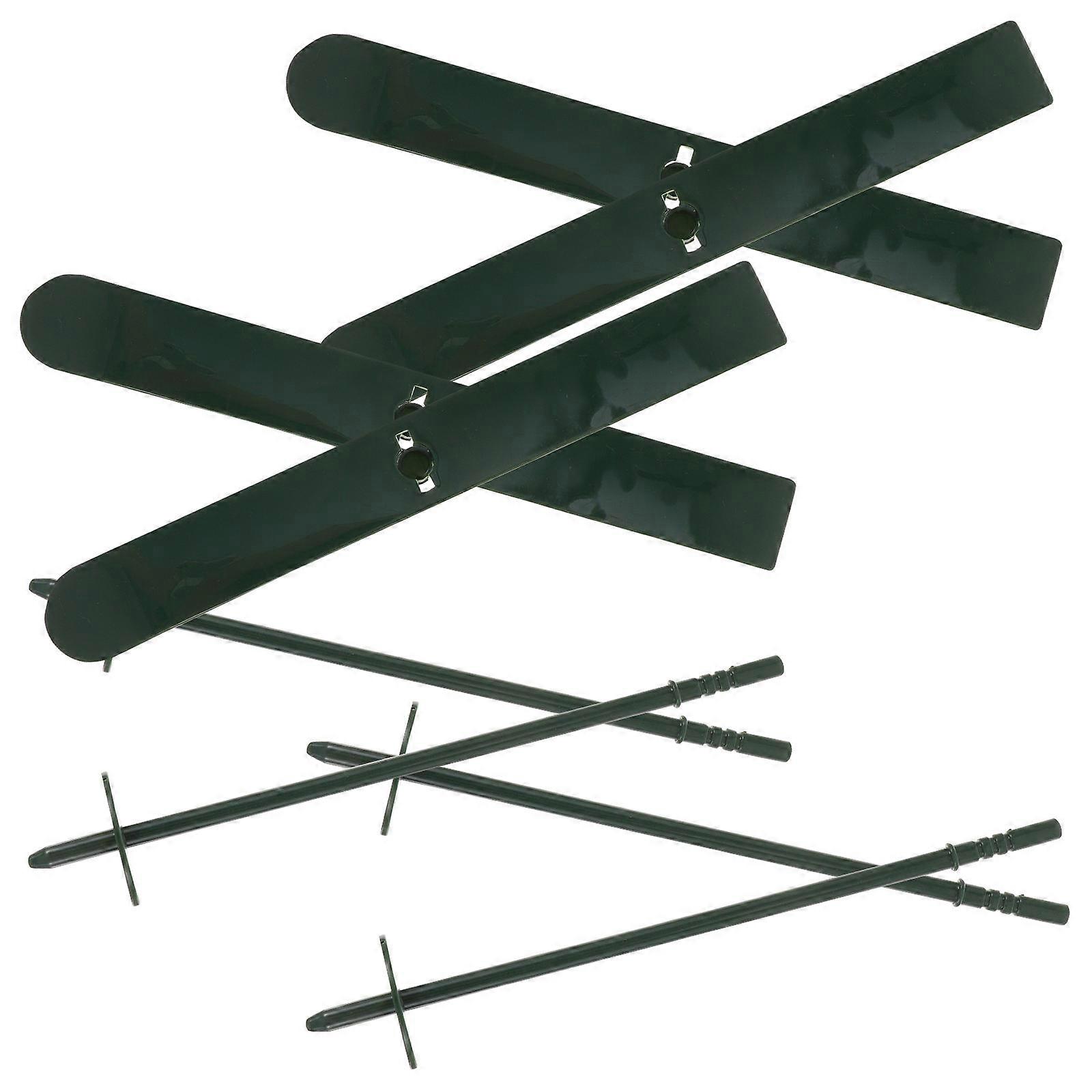 Christmas Tree Hanging Sleigh Ornament for Decor 10Sets Mini Sled