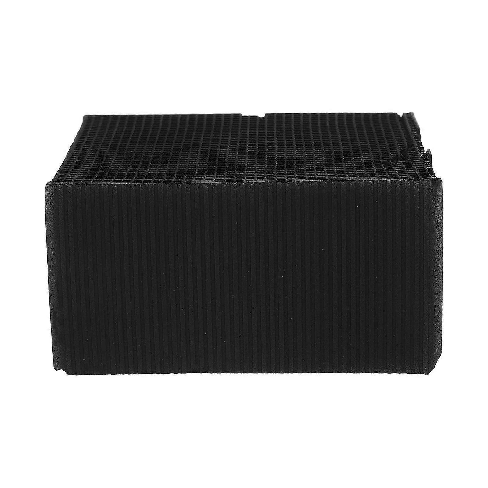 Water Filter Active Carbon for Fish Tank Use 3Pcs Black