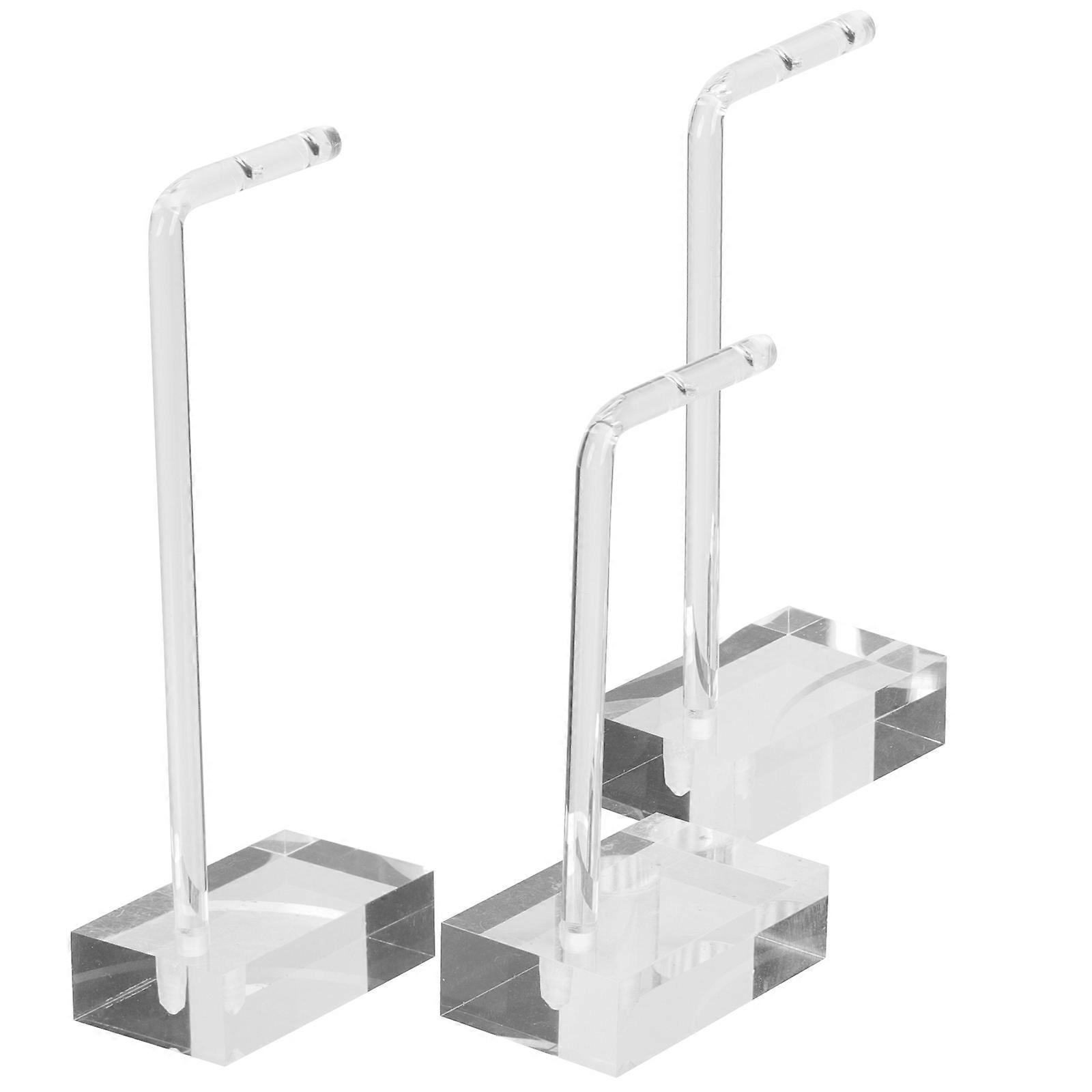 Transparent Acrylic Earrings Storage Rack for Earrings with 12Pcs Display