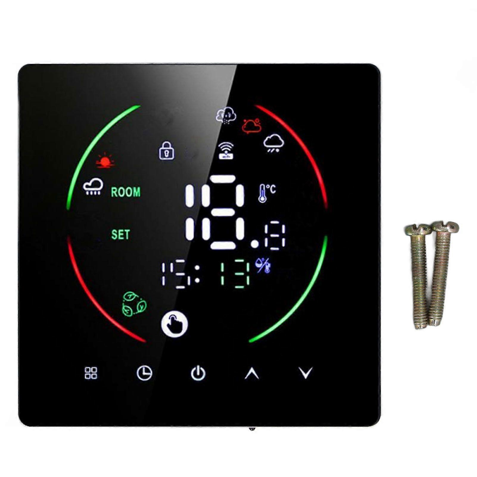 Smart Thermostat WiFi APP Remote Control Timer Setting Programmable Floor Heating Controller for Home AC90240V