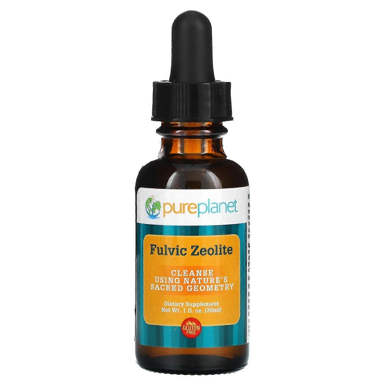 Pure Planet, Fulvic Zeolite, 1 fl oz (30 ml)