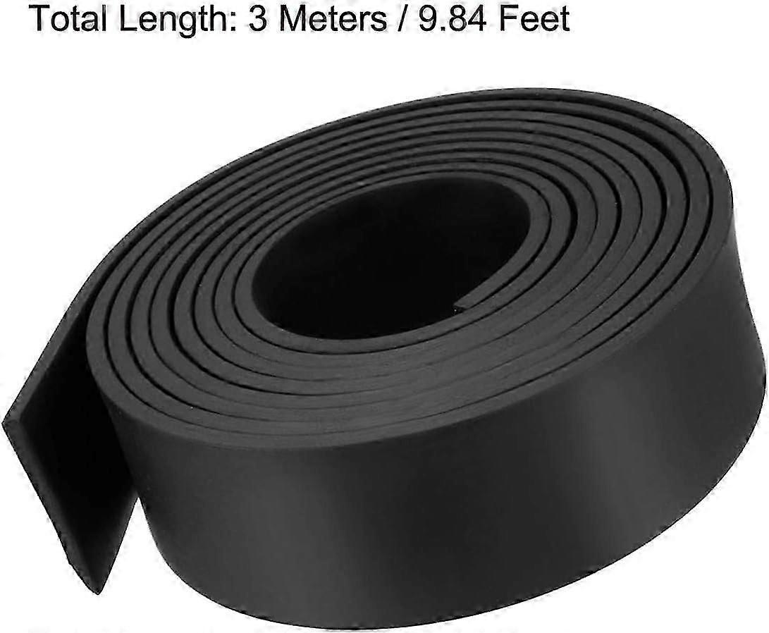 rectangular rubber seal 50mm 5mm 3m strip