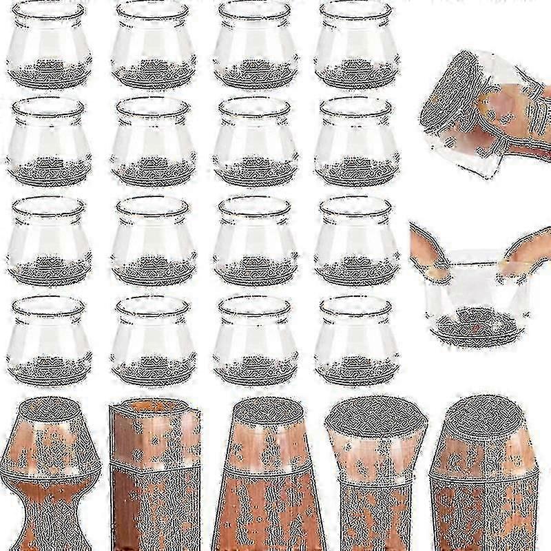 16pcsシリコンチェアレッグフロアプロテクター - chuan