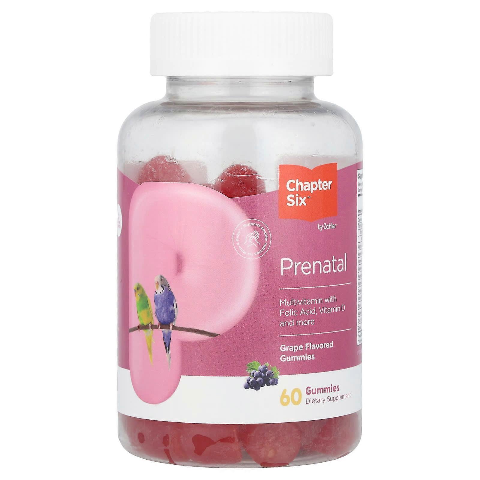 Prenatal Gummies, Grape, 60 Gummies