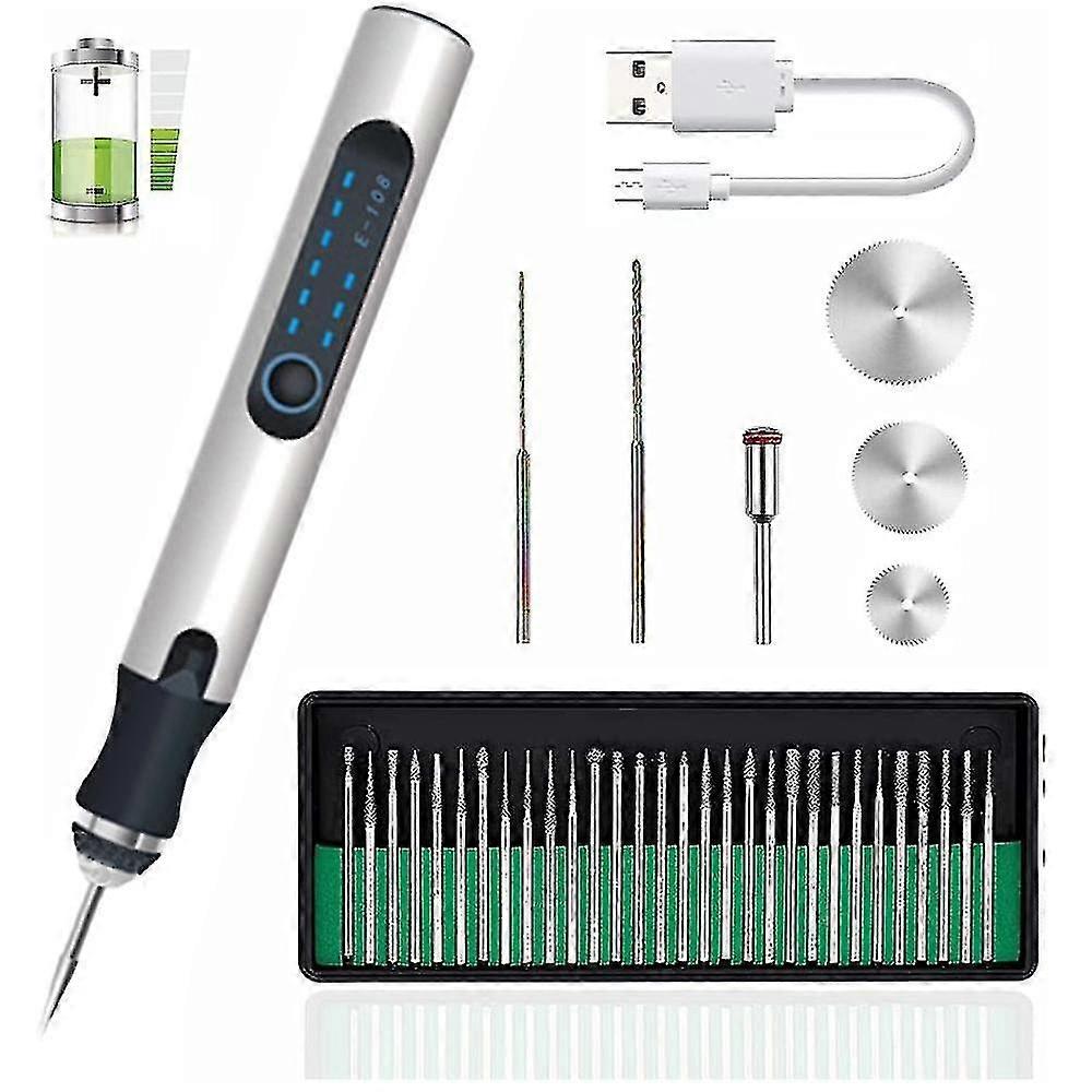 Electric Engraving Machine Mini Diy Etching Machine Usb Rechargeable Engraving Machine Tool Kit