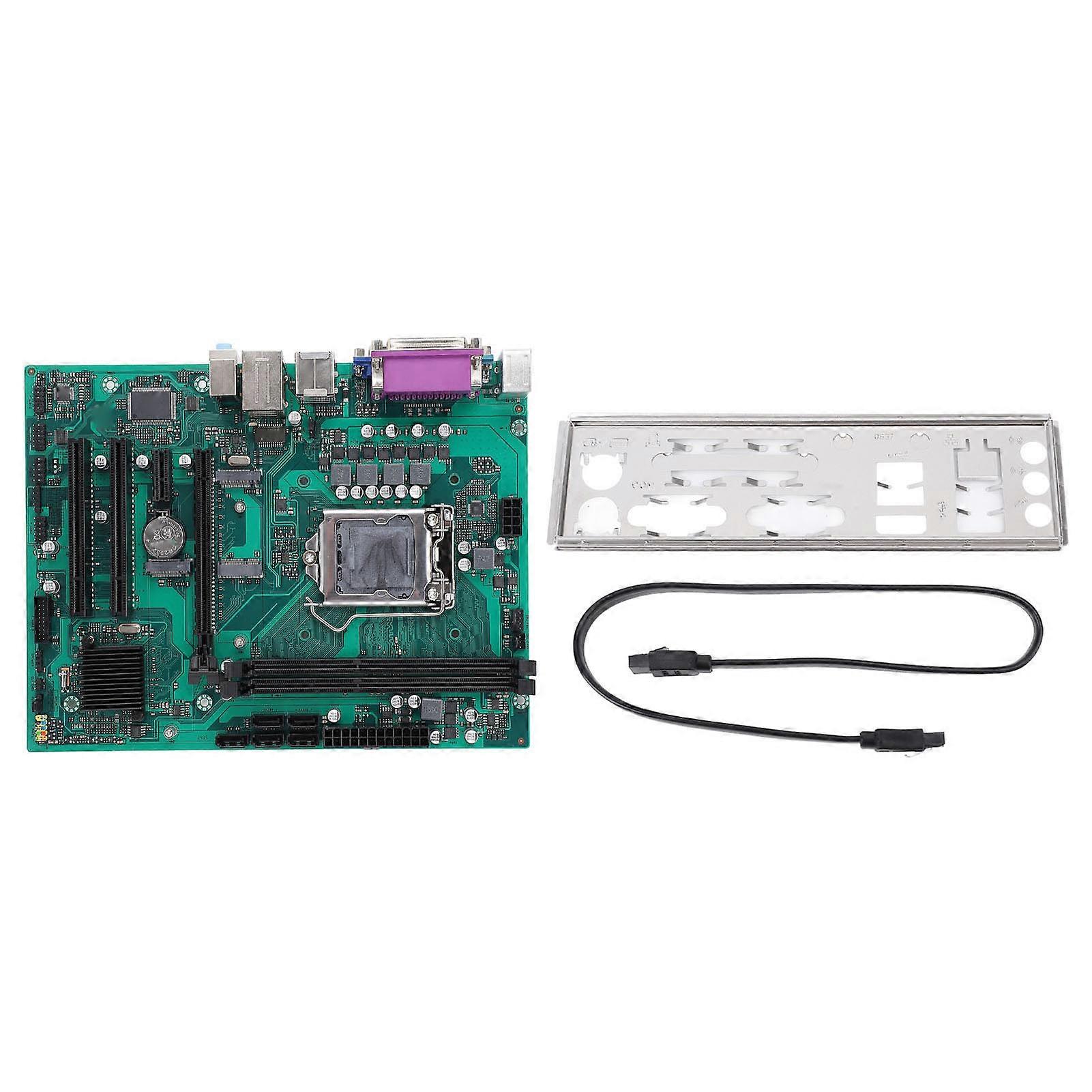 Industrial Motherboard DDR3 16GB Memory 5 SATA 2.0 PCIe 3.0 x16 HD Video Output