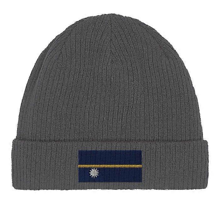 Nauru Flag Hood in Grey