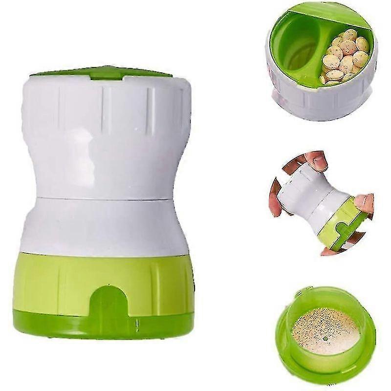 Pill Crusher Pill Cutter Pill Splitter Box 2024 Upgrade (verde)