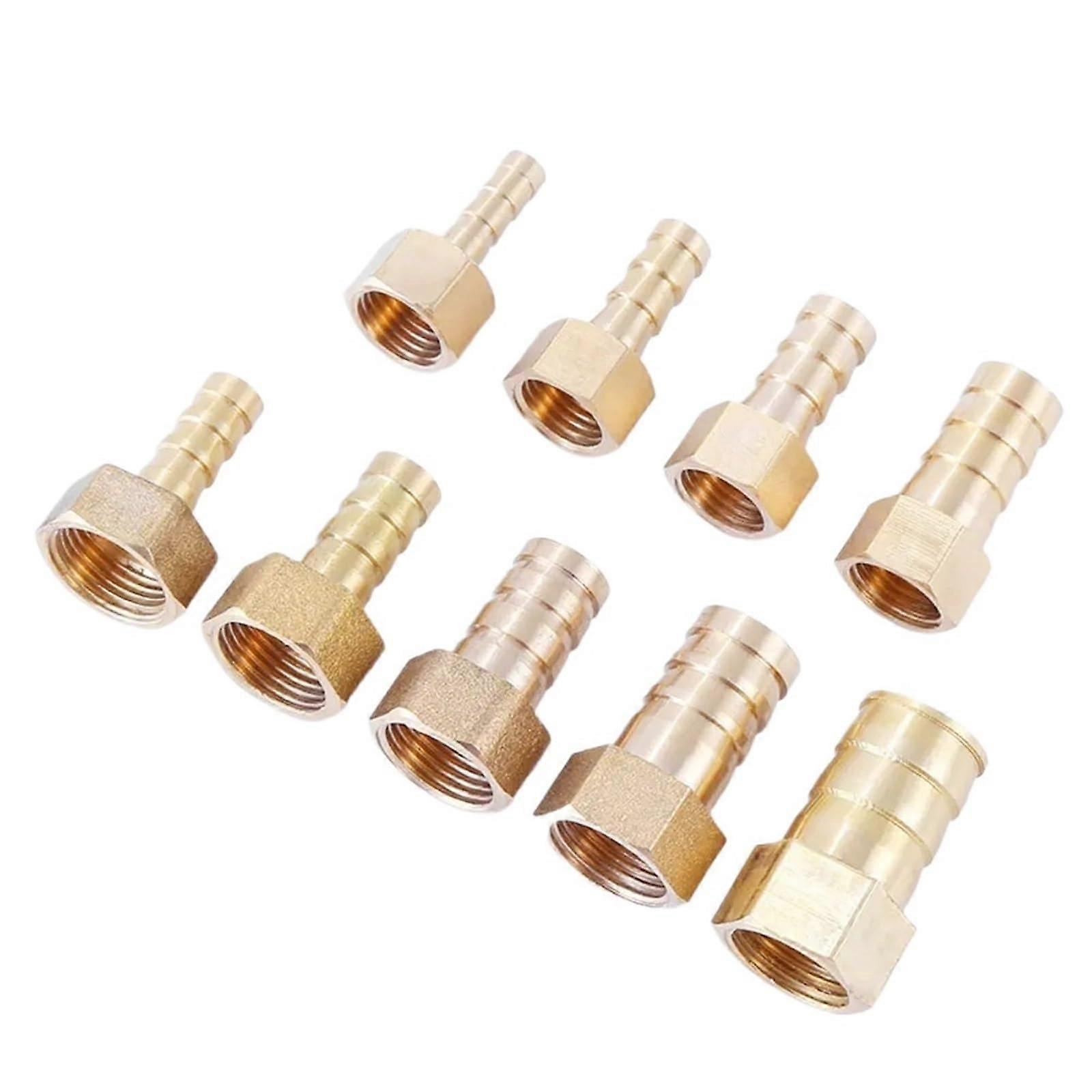 NPT Female Hose Barb Brass Pipe Fitting Connector  Sizes 1/81/2 In NPT To 1/81/2 In Barb