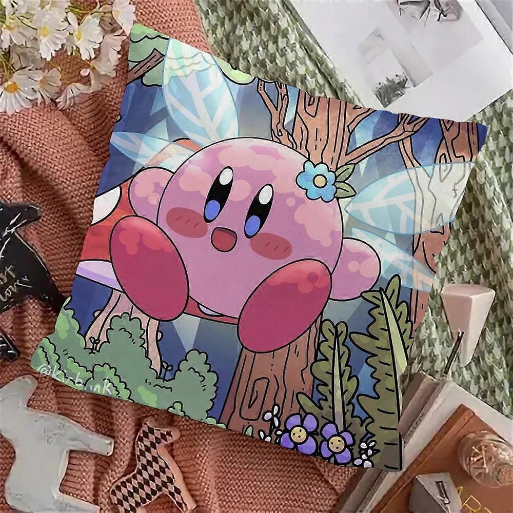 v492カービィクッションカバースロー枕カバー装飾的な高級観賞用枕部屋装飾アイテムホームクッションソファ枕カバーgg492