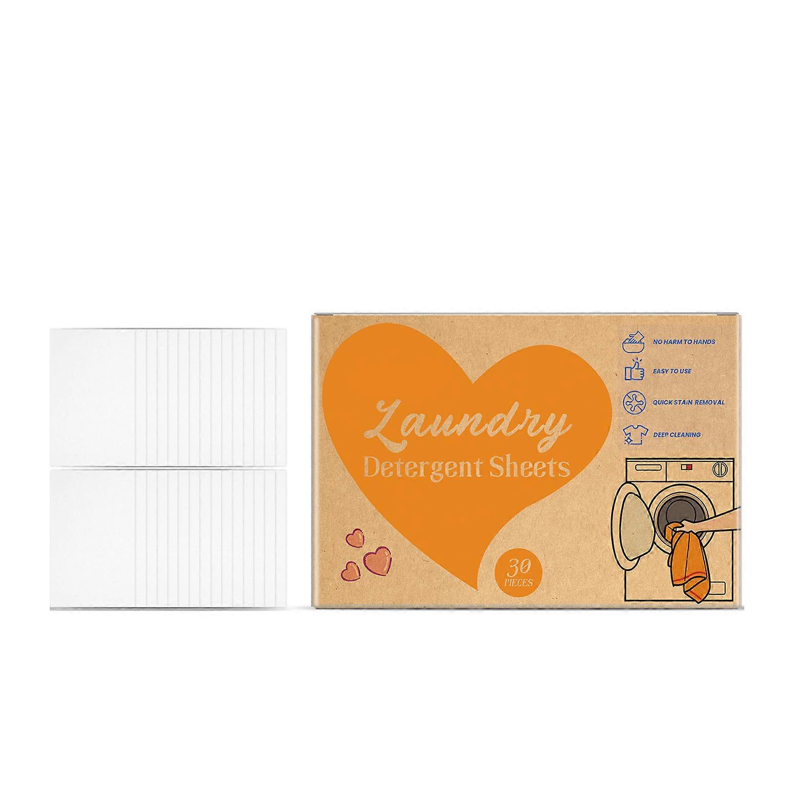 Laundry Detergent Sheets,Laundry Detergent Strips Travel Laundry Sheets No Mess and Space Saving Laundry Detergent Multicolor