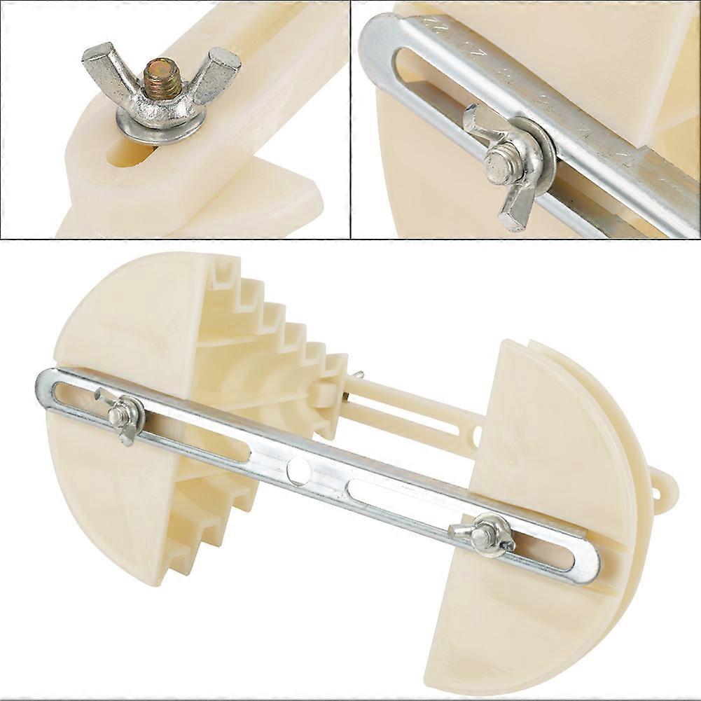 Beige Electrical Machine Plastic Single Phase 6 Layers Coil Wire Winding Mold