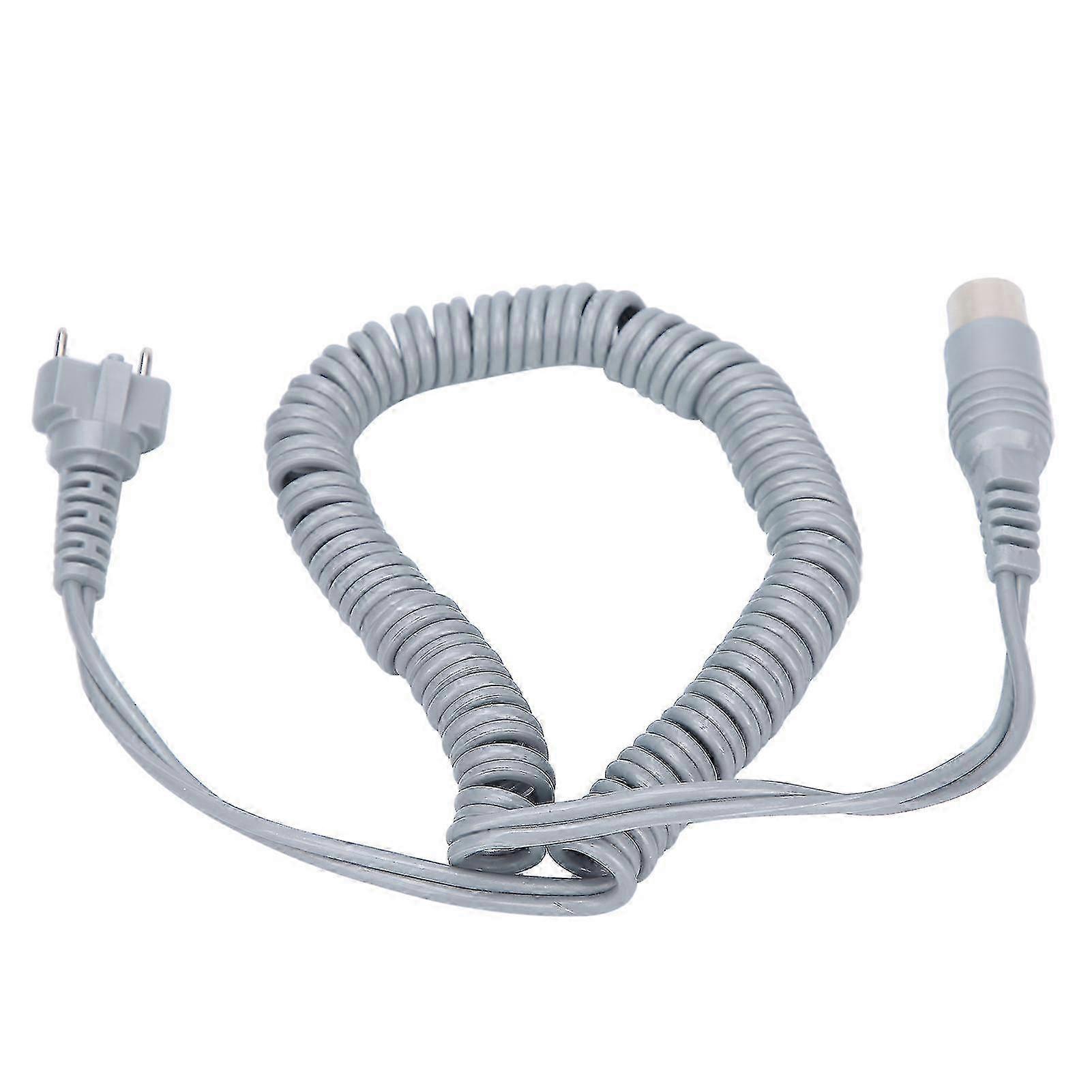 Power cable nail drill handpiece for manicure accessories gray