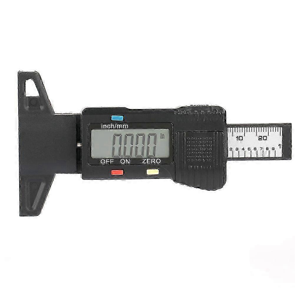 Digital Tread Depth Gauge Tire Thread Tester Gauge Measurer with LCD Display