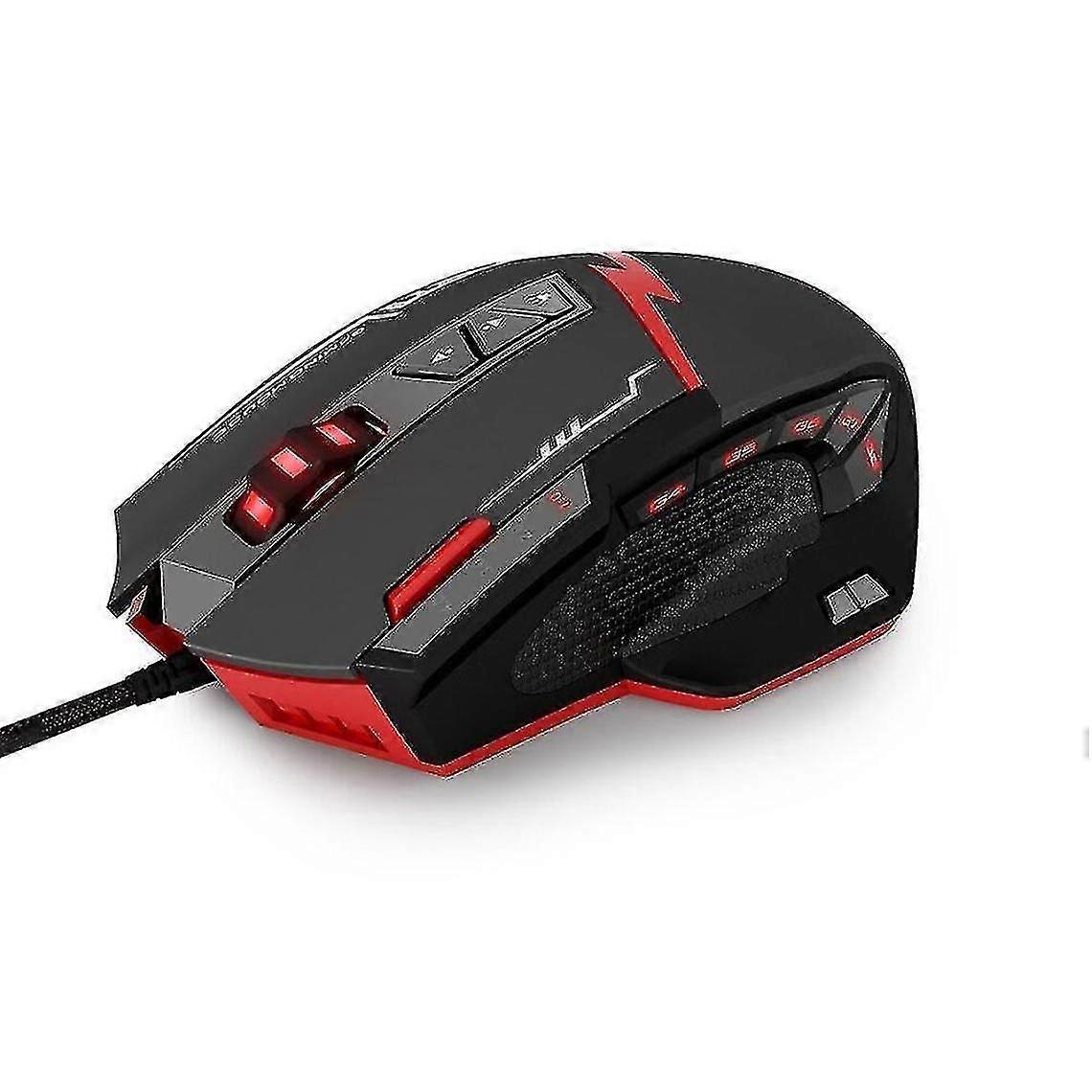 C15 Gaming Mouse 7000 Dpi 13 Programmable Buttons Rgb Led Customizable Pc Office Desktop Customizable Pc