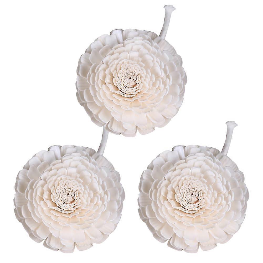Perfume Fragrance Diffuser 3Pack Flower Head Sticks With Rope For Aromatherapy Decorative Replacement Diffusers