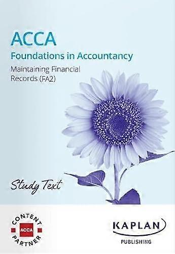 Maintaining Financial Records - Study Text - KAPLAN - Paperback - English Book - Finance and accounting