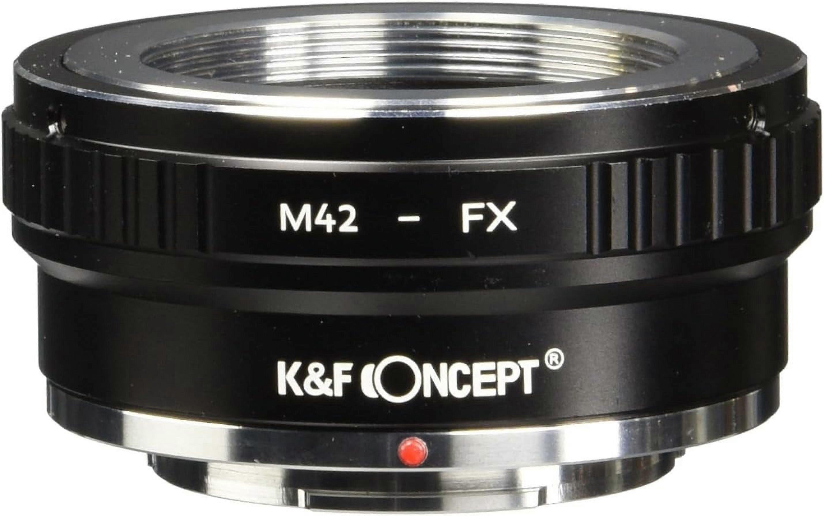 Lens Adapter M42 to Fuji X Compatible with M42 Mount Lens to Fujifilm Fuji X-Series X FX Mount Mirrorless