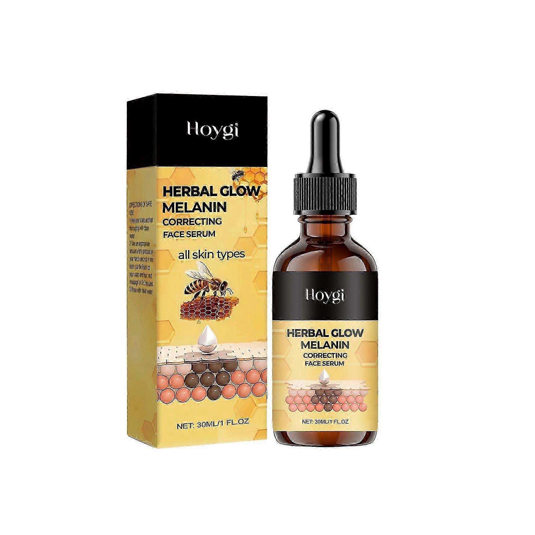 Dark Spot Remover for Face - Dark Spot Corrector Serum - Reduces Discoloration and Hyperpigmentation - Herbal Glow Melanin Correcting Serum